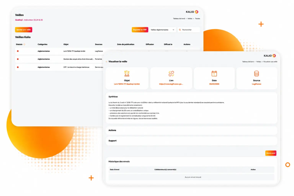 Une solution dédiée aux exigences de la certification Qualiopi